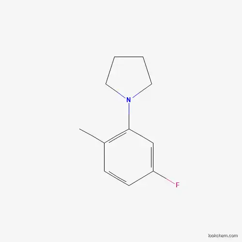 1-(5-Fluoro-2-methylphenyl)pyrrolidine