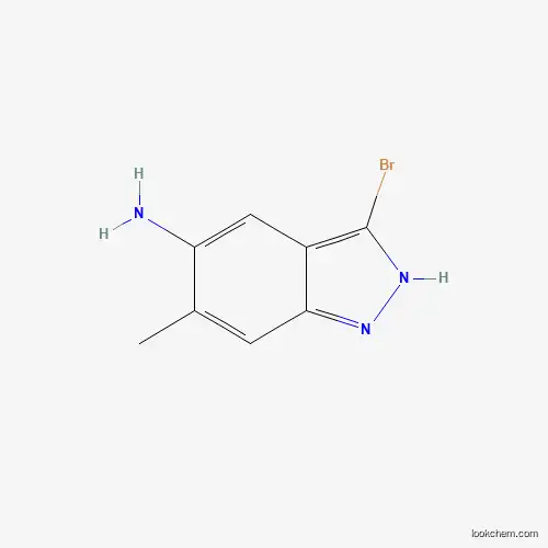 1H-Indazol-5-amine, 3-bromo-6-methyl-