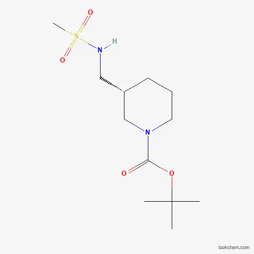 (R)-TERT-BUTYL 3-(METHYLSULFONAMIDOMETHYL)PIPERIDINE-1-CARBOXYLATE