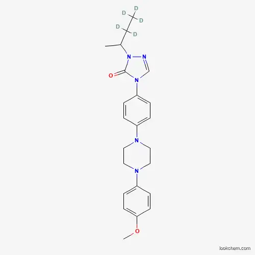 2-SEC-BUTYL-D5-4-{4-[4-(4-METHYLOXY-PHENYL)-PIPERAZIN-1-YL]-PHENYL}-2,4-DIHYDRO-[1,2,4]-TRIAZOL-3-ONE