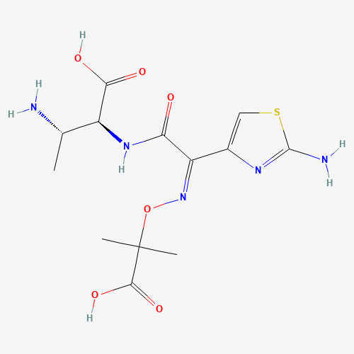 Molecular Structure of 102586-36-7 (Open-ring desulfated aztreonam)
