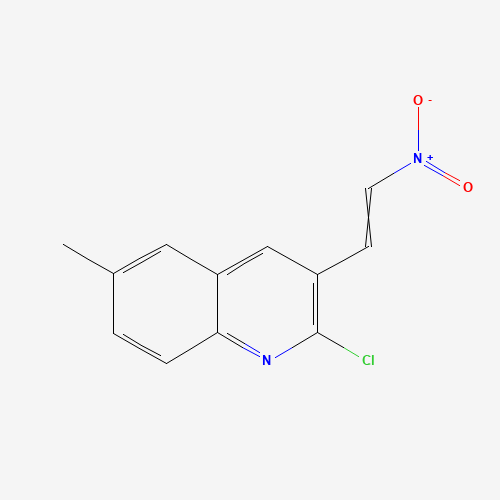 E-2-Chloro-6-methyl-3-(2-nitro)vinylquinoline