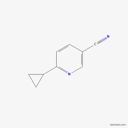 Molecular Structure of 1032527-28-8 (6-Cyclopropylnicotinonitrile)