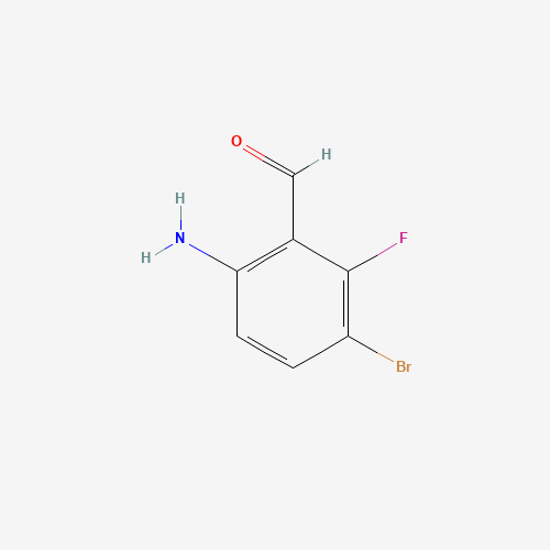 Benzaldehyde, 6-amino-3-bromo-2-fluoro-  Cas no.1036756-05-4 98%