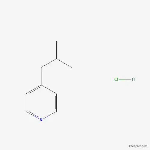 Molecular Structure of 1049728-62-2 (4-Isobutylpyridine hydrochloride)