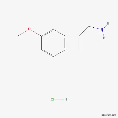 Molecular Structure of 1076-78-4 ((4-Methoxybicyclo[4.2.0]octa-1,3,5-trien-7-yl)methanamine hydrochloride)