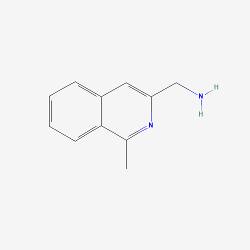 Molecular Structure of 1079651-21-0 ((1-Methylisoquinolin-3-yl)methanamine)