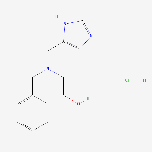 2-(((1H-Imidazol-4-yl)methyl)(benzyl)amino)ethanol hydrochloride