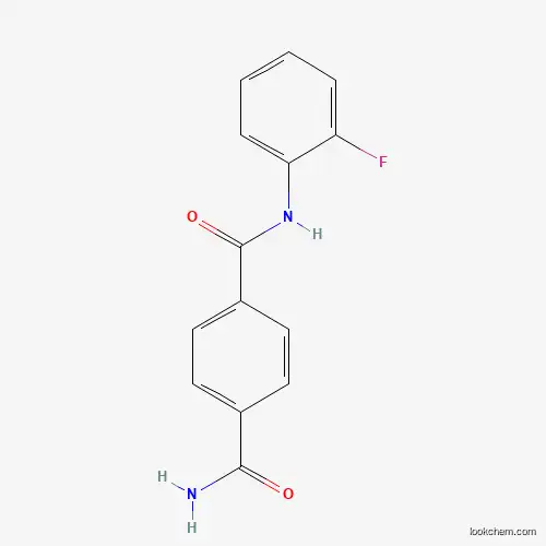 4-N-(2-fluorophenyl)benzene-1,4-dicarboxamide