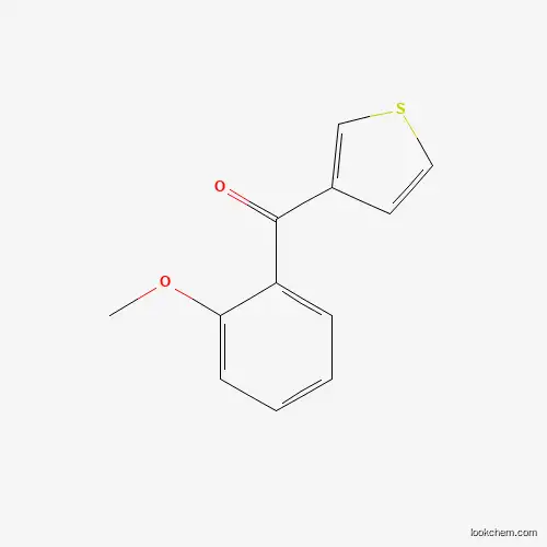 Molecular Structure of 109106-65-2 (3-(2-Methoxybenzoyl)thiophene)