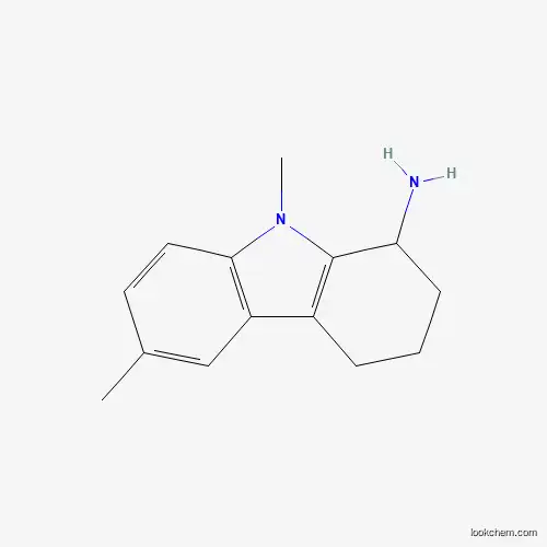 Molecular Structure of 1119451-37-4 (6,9-dimethyl-2,3,4,9-tetrahydro-1H-carbazol-1-amine)