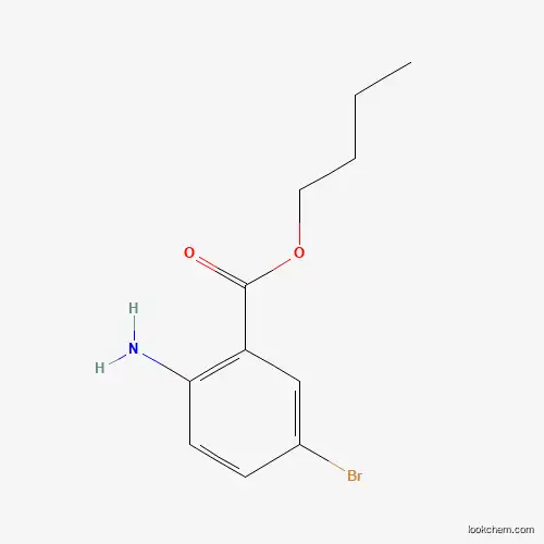 Molecular Structure of 1131587-67-1 (Butyl 2-amino-5-bromobenzoate)