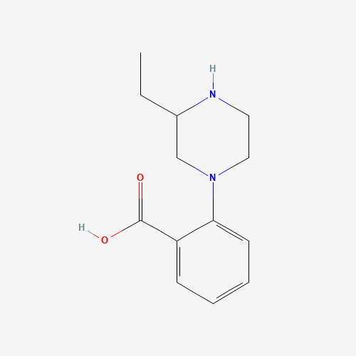 1-(2-carboxyphenyl)-3-ethyl-piperazine