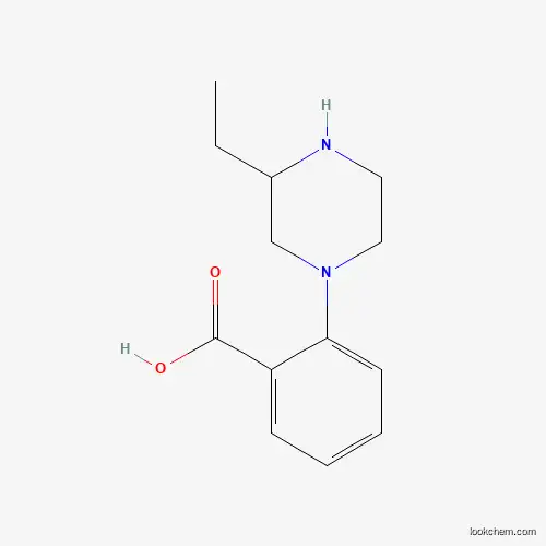 Molecular Structure of 1131622-38-2 (1-(2-Carboxyphenyl)-3-ethyl-piperazine)