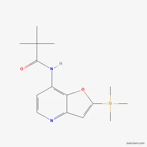 N-(2-(트리메틸실릴)푸로[3,2-b]피리딘-7-일)-피발아미드