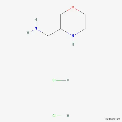 Molecular Structure of 1157076-33-9 (Morpholin-3-ylmethanamine dihydrochloride)