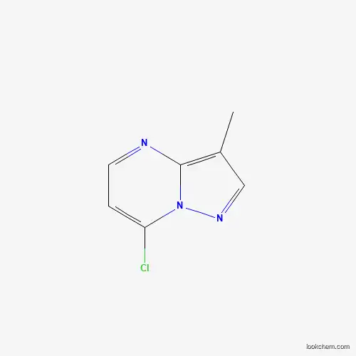 Molecular Structure of 1159982-82-7 (7-Chloro-3-methylpyrazolo[1,5-a]pyrimidine)