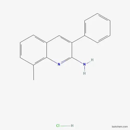 2-Amino-8-methyl-3-phenylquinoline hydrochloride