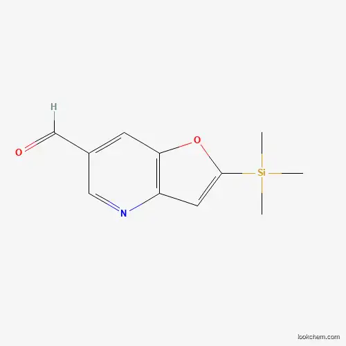 2-(Trimethylsilyl)furo[3,2-b]pyridine-6-carbaldehyde