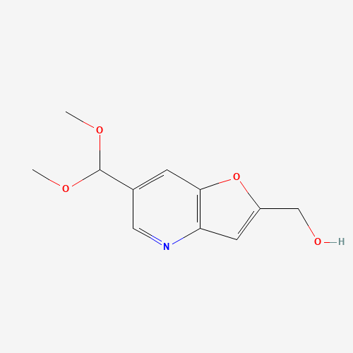 (6-(Dimethoxymethyl)furo[3,2-b]pyridin-2-yl)methanol