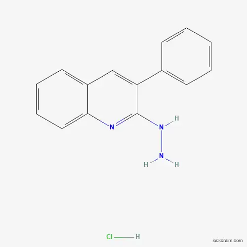 2-Hydrazino-3-phenylquinoline hydrochloride