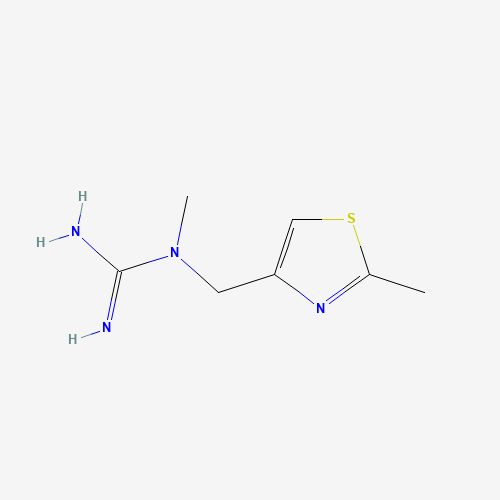 1-methyl-1-((2-methylthiazol-4-yl)methyl)guanidine
