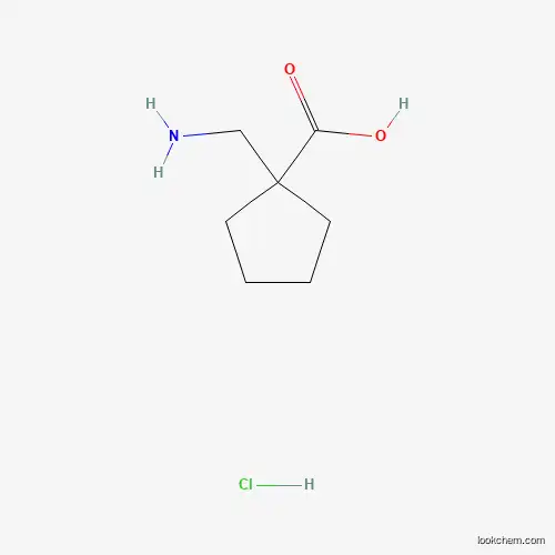 1-(aminomethyl)cyclopentanecarboxylic acid hydrochloride