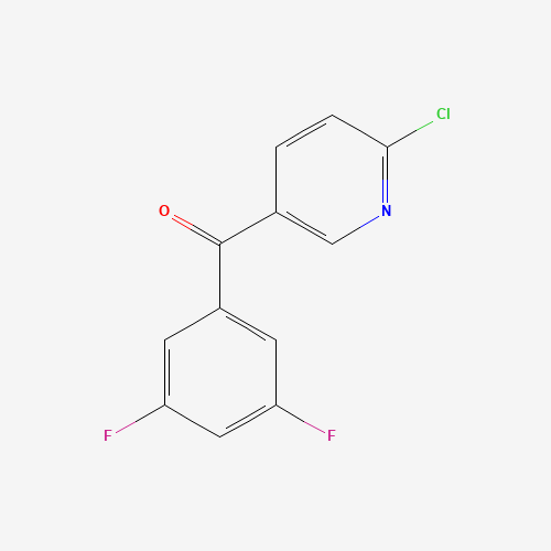 2-CHLORO-5-(3,5-DIFLUOROBENZOYL)PYRIDINE