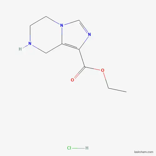 5,6,7,8-Tetrahydro-imidazo[1,5-a]pyrazine-1-carboxylic acid ethyl ester hydrochloride