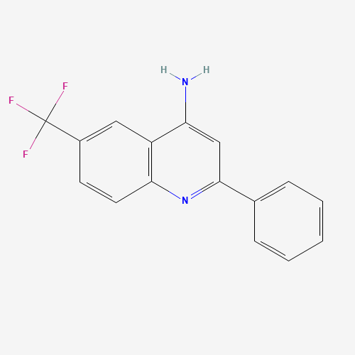 4-Amino-2-phenyl-6-trifluoromethylquinoline