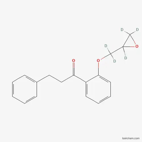 2'-(2,3-Epoxypropoxy)-3-phenylpropiophenone-[d5]