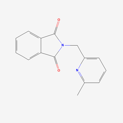 2-((6-Methylpyridin-2-yl)methyl)isoindoline-1,3-dione