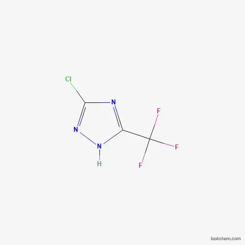 Molecular Structure of 1199215-88-7 (3-chloro-5-(trifluoromethyl)-1H-1,2,4-triazole)