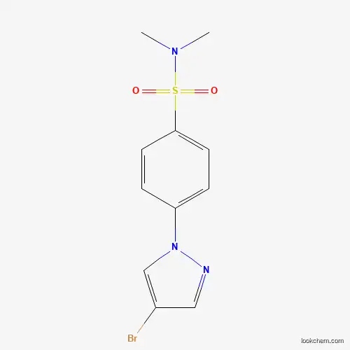 N,N-Dimethyl 4-(4-bromopyrazol-1-yl)benzenesulfonamide
