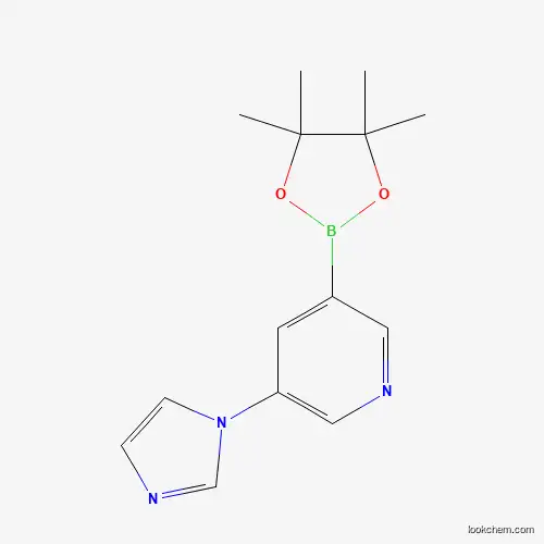 3-(1H-IMidazol-1-yl)-5-(4,4,5,5-tetraMethyl-1,3,2-dioxaborolan-2-yl)pyridine