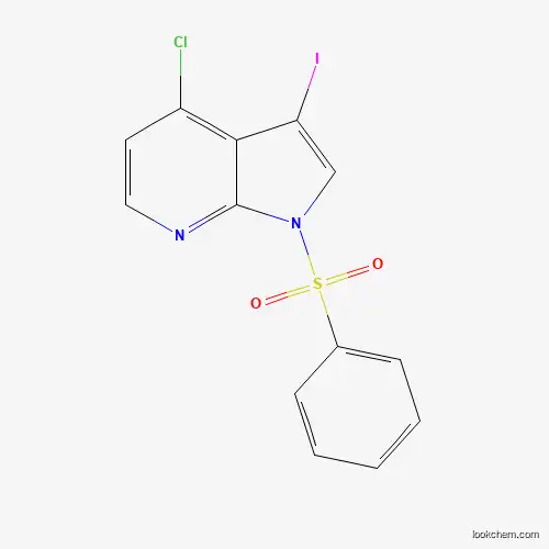 1-(benzenesulfonyl)-4-chloro-3-iodo-1H-pyrrolo[2,3-b]pyridine