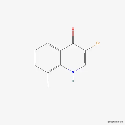 Molecular Structure of 1204810-27-4 (3-Bromo-8-methylquinolin-4(1H)-one)