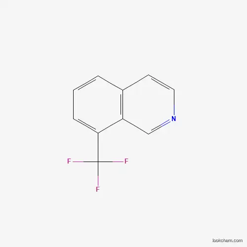 Molecular Structure of 120568-10-7 (8-(Trifluoromethyl)isoquinoline)