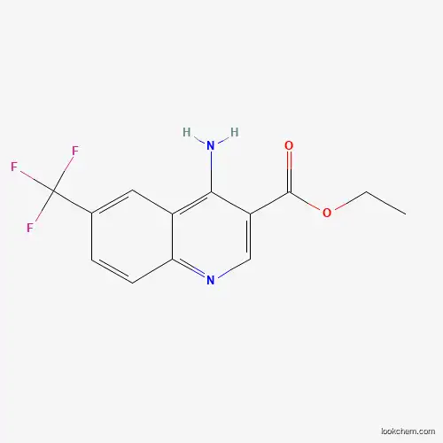 4-Amino-6-(trifluoromethyl)quinoline-3-carboxylic acid ethyl ester