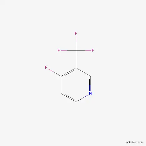 Molecular Structure of 1207670-92-5 (4-Fluoro-3-(trifluoromethyl)pyridine)