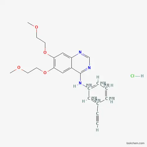 Erlotinib-[13C6] Hydrochloride