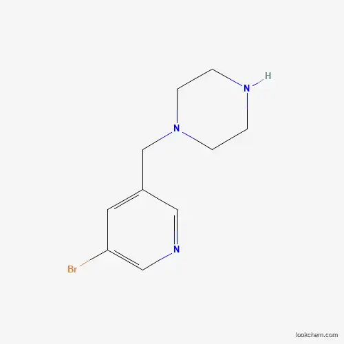 1-((5-Bromopyridin-3-yl)methyl)piperazine