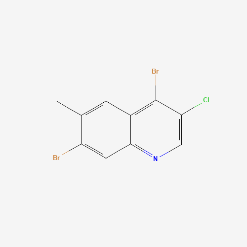3-Chloro-4,7-dibromo-6-methylquinoline