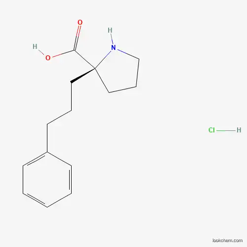 (R)-α-(3-phenylpropyl)proline hydrochloride