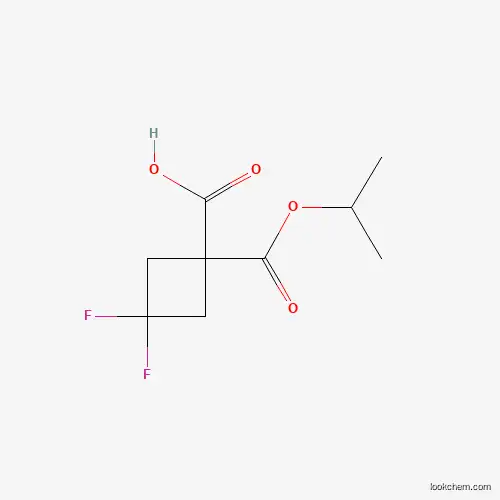 3,3-Difluoro-1-(isopropoxycarbonyl)cyclobutanecarboxylic acid