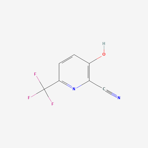 3-Hydroxy-6-(trifluoromethyl)picolinonitrile