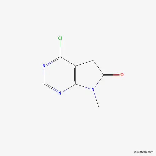 4-Chloro-7-methyl-5,7-dihydro-6H-pyrrolo[2,3-D]pyrimidin-6-one