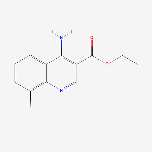 4-Amino-8-methylquinoline-3-carboxylic acid ethyl ester