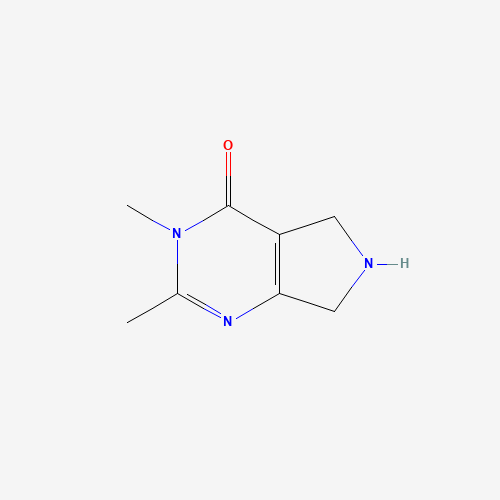 2,3-dimethyl-3,5,6,7-tetrahydro-4H-pyrrolo[3,4-d]pyrimidin-4-one(SALTDATA: 2HCl 0.9H2O)