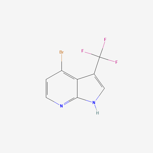 4-bromo-3-(trifluoromethyl)-1H-pyrrolo[2,3-b]pyridine